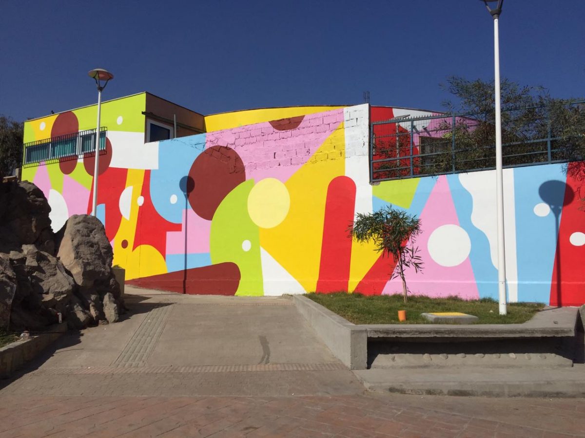 VECINOS DE BARRIO LAS ROCAS-TROCADERO CELEBRAN MURAL IMPULSADO POR QUIERO MI BARRIO Y BAJ