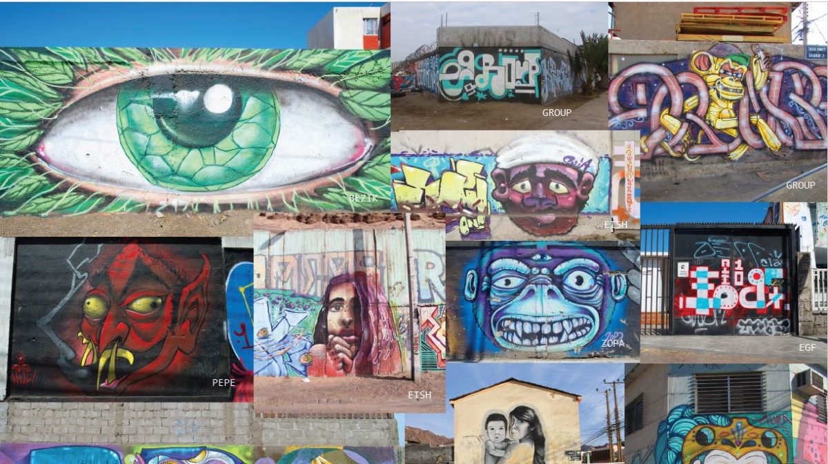 Catálogo muestra «La Ruta del Graffiti» de BAJ Antofagasta