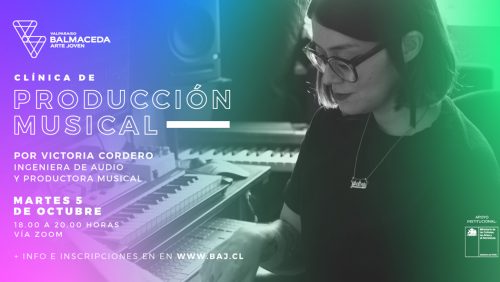 Actividad en línea: Participa de nueva Clínica de Producción Musical