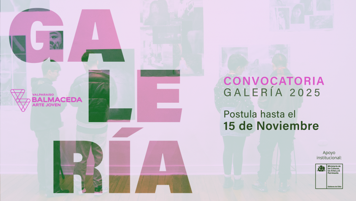 BAJ VALPO INVITA A ARTISTAS A EXPONER EN SU GALERÍA DE ARTES DURANTE EL 2025